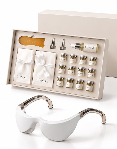 Light Therapy Glasses + Eye Care Kit